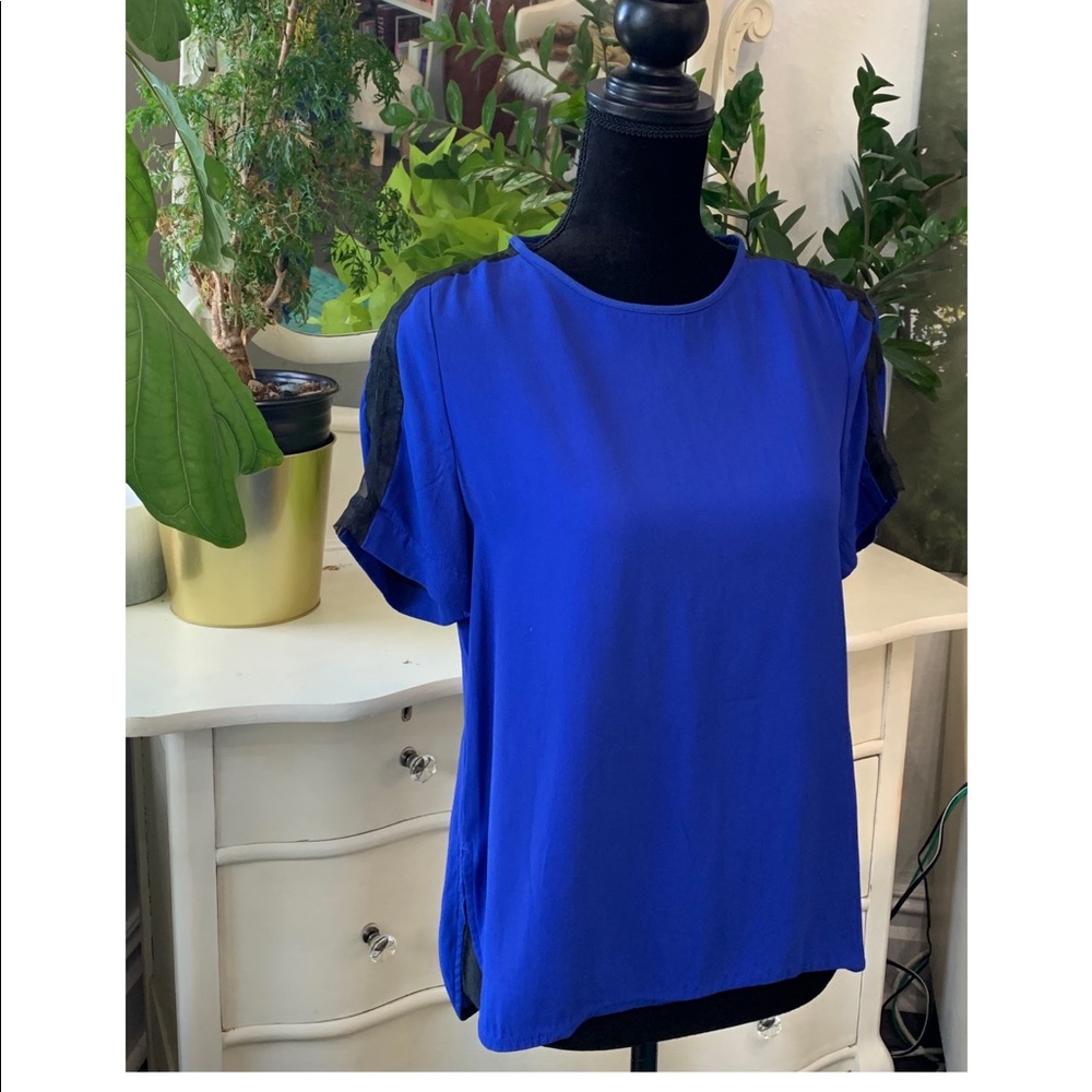Gorgeous Zara Woman blue blouse